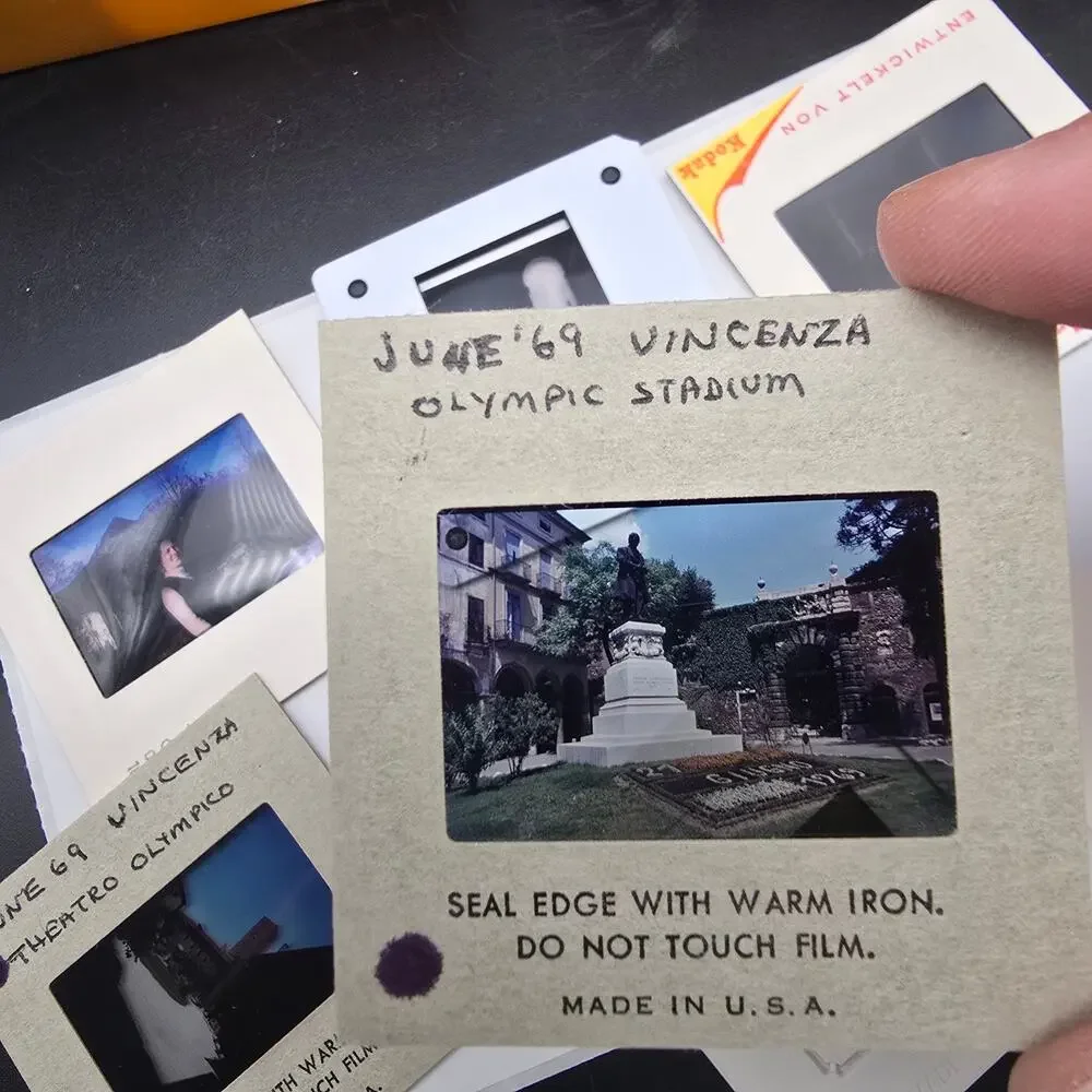 Vintage 35mm Slides Lot of 300 Scenery Landscapes 1960s European 8 Boxes